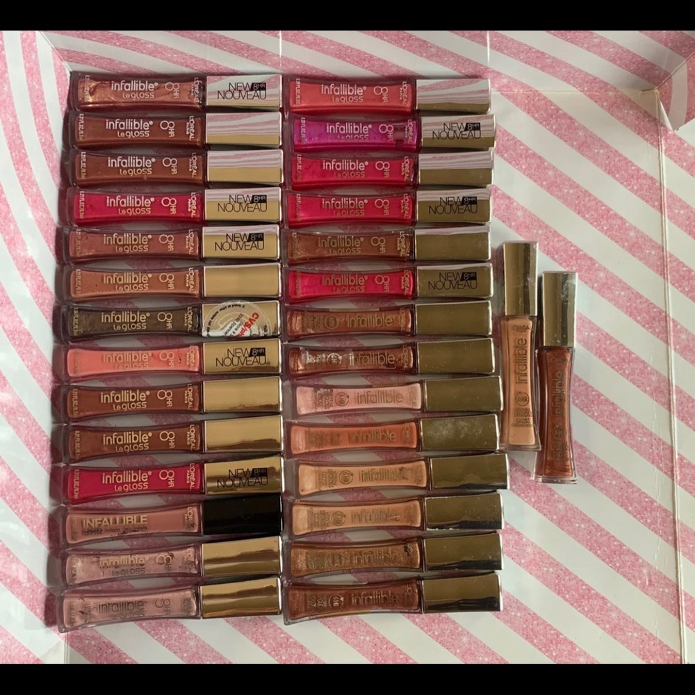(5)L'Oreal Paris Infallible Pro Gloss Choose Color